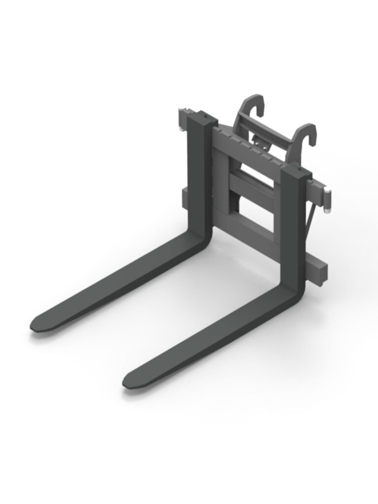 Five 6t pallet forks for telehandlers
