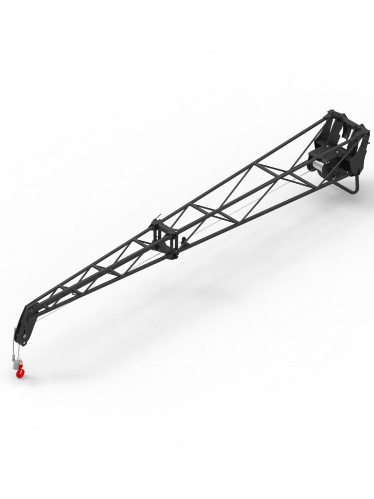 Jib with 800 kg winch for telehandler