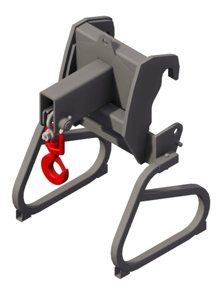 Crane hook 5t for telehandlers
