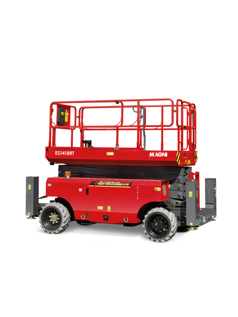 Magni Electric All Terrain Scissor Lift