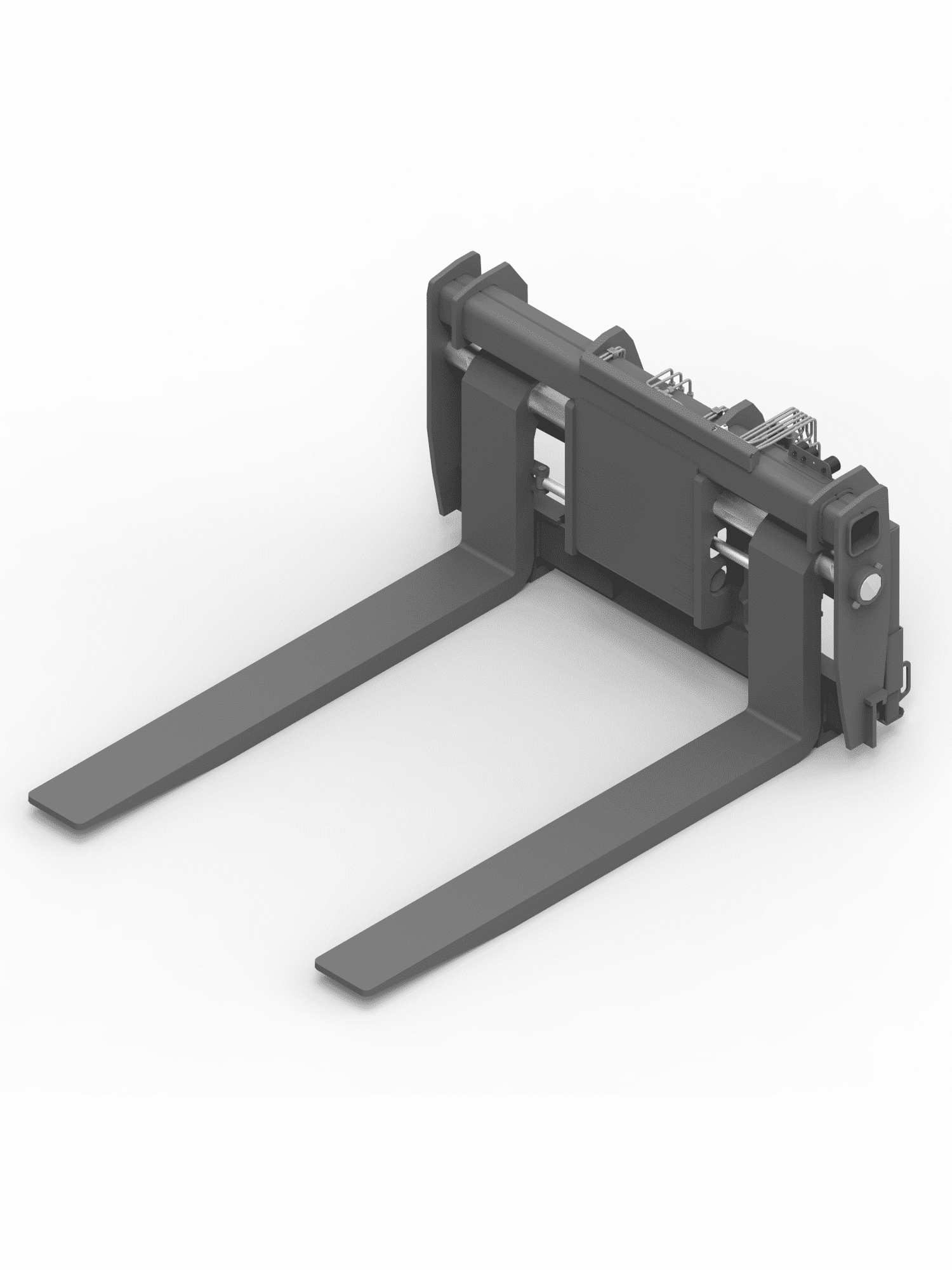 Retractable 30t pallet fork with positioner for telehandler Retractable 30t pallet fork with positioner for telehandler